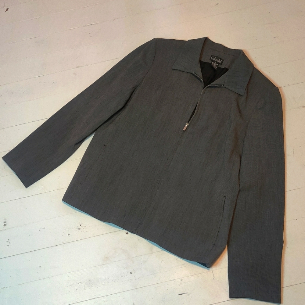 Rafaella zippered jacket/blazer size 14